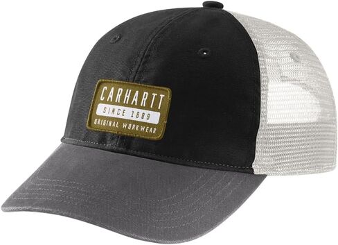 Carhartt Women's 105248 Women's Canvas Mesh Back Workwear Patch Cap in Saudi Arabia
