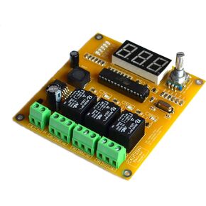 Traffic Light Controller Sequencer 3 Channel Control 80-240VAC 50/60hz or DC 5-100v 37+ Modes Includes USA Traffic Modes