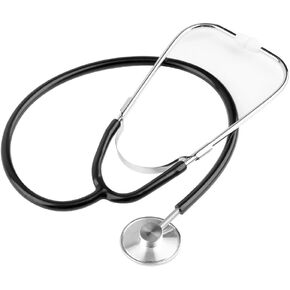 BinaryABC Halloween Doctor Costume Cosplay Accessories,Stethoscope Toy,Kids Doctor Stethoscope,Kids Working Stethoscope(Black)