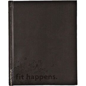 Fitlosophy fitspiration 'fit happens' Fitness Goal Tracker and Daily Gratitude Journal
