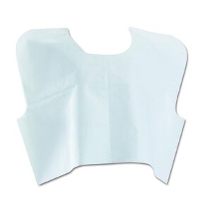 Medline NON24248 Disposable Tissue/Poly/Tissue Exam Capes, 30" Width x 21" Length, White (Pack of 100)