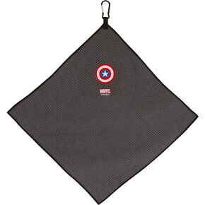 Team Effort 15" x 15" Grey Microfiber Towel Marvel Captain America