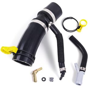 Dilomber Thermostat Tube Throttle Body Heater Outlet Hose Fit for Land Rover Range Rover Sport Discovery Defender, 2013-2019#Replace LR049990, LR045239, LR034109 Coolant Hose Water Pipe
