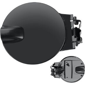 10385417 Fuel Filler Gas Door Tank Matte Black Gas Cover Cap Fuel filler gas door Compatible with Chevy Colorado & GMC Canyon 2004 2005 2006 2007 2008 2009 2010 2011 2012