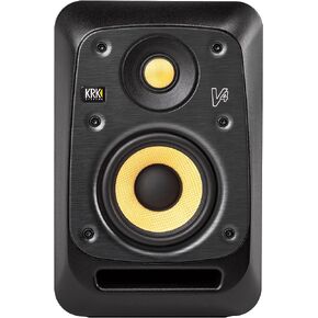 KRK V4 Series 4 4" 2-Way Powered Studio Reference Monitor, Black