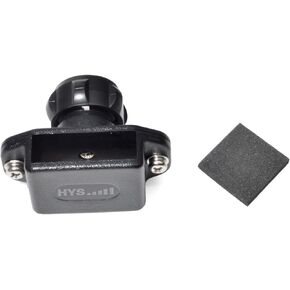 HYS HT’s Belt Clip Holder Mount Base Replacement Clamp 17mm(0.67inch) Rotate Ball Hole Clip Base, Walkie Talkie Belt Clip for Anytone BaoFeng Icom Kenwood Yaesu Wouxon Amateur Radio