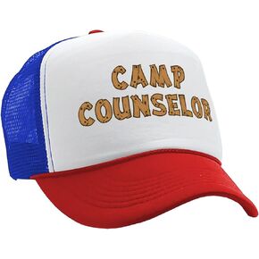 The Goozler - Camp Counselor - Nature Wilderness Guide Tourist - Vintage Retro Style Trucker Cap Hat
