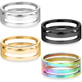 4pcs Jump Ring Opener Tool, Jump Ring Opening Closing Tool for Jewelry Making Supplies, Stainless Steel Jump Ring Opener Circle Jump Ring Opening Closing Rings Tool for Jewelry Makers Craft Supplies