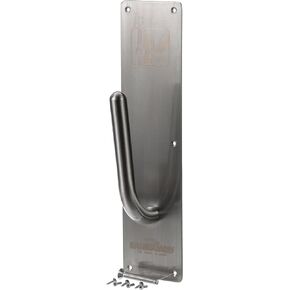 OCS Parts Commercial Touchless Door Handle | Touch-Free Stainless Steel Door Pull for Restrooms, Bathrooms, and Kitchens | 4" x 16" | Mounting Hardware Included