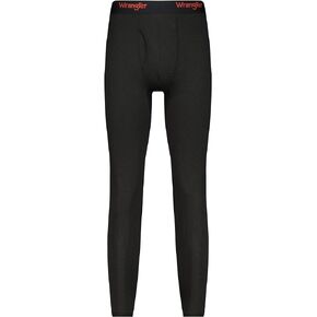 Wrangler - Mens Thermal Underwear Pants (Black) Long Johns for Men