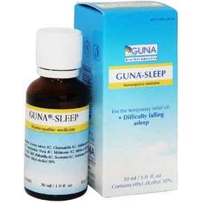 GUNA Sleep Homeopathic Natural Sleep Support Aid - 1 Ounce