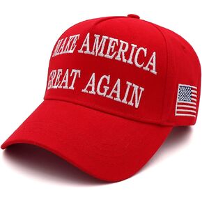 Trump 2024 45-47 Flag Hat Donald Trump Hat 3D USA Embroidery Adjustable Baseball Cap
