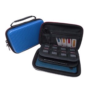 VSEER Carrying Case for New Nintendo 3DS XL / New 2DS XL, Hard Protective Shell Travel Case for Nintendo 3DS/3DS XL/New 3DS/New 3DS XL- (Blue)