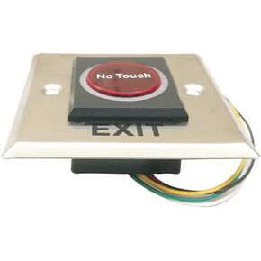 No Touch Door Infrared Sensor Exit Button touchless Switch for Access Control Systems Gates and Garage Openers (1)