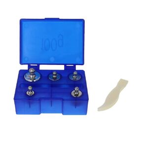 Utoolmart 1000g Calibration Weight Set 10-500g (8pcs Set :10g 20g 20g 50g 100g 100g 200g 500g) M2 Precision Chrome Plated Steel for Digital Balance Scales