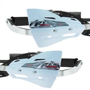Fewfuss Dirt Bike Hand Guards with Grips, Univeral Dirtbike Motorcycle Handguards 7/8'' and 1 1/8'', MX Motocross Supermoto Racing ATV Handguards 22mm 28mm