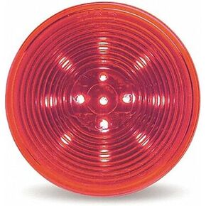 Grote Lamp, Optic Lens, LED, 2.5 in, Red