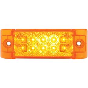 مصباح LED GG Grand General 76214 كهرماني/كهرماني (إطار شفاف مستطيل بزاوية واسعة)