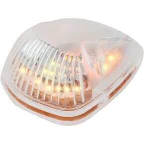 GG Grand General 82261 Triangle Amber/Clear 12 LED Pickup and SUV Cab Marker Light