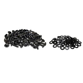 RackGold® 12-24 Rack Screws w/Washers 50 Pack - USA Made