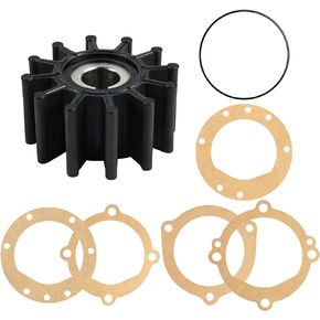 AQBB 12 Blade Flexible Impeller Kit 09959K 09959K-SHW Replacement for Sherwood Water Pump, fit for Sierra 18-3060 18-3046, for Yamaha YSC-101-03-01-0C