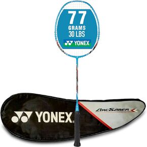 YONEX Arcsaber 73Light Turquoise G4 5U Badminton Racquet, Graphite, Carbon Graphite, Aero Box Frame, Built in T Joint, 4 3/4 inches grip size