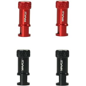 BESNIN Nipple Valve Cap with Valve Core Removing Function, Easy to Use Bike Tire Caps Dust Covers 8pcs