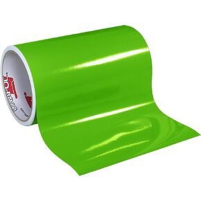12" x 10 ft Roll of Glossy Oracal 651 Lime Tree Green Adhesive-Backed Vinyl for Craft Cutters, Punches and Vinyl Sign Cutters by VinylXSticker