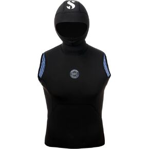 SCUBAPRO Everflex Yulex Dive Hooded Vest, Men, 5/3mm