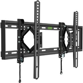 USX MOUNT UL Listed Heavy Duty TV Wall Mount for 32-90" TVs up to 150lbs with 8" Sliding Design, Ultra-Large TV Mount Bracket for up to 24" Studs with Swivel, Tilt & Leveling, Max VESA 600x400mm