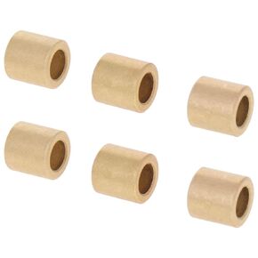Othmro 6Pcs Oilless Bushings Sleeve Bearing 0.24in Bore 0.39in OD 0.39in Length Self-Lubricating Oilless Bushings for Sliding Parts of Machinery Printing Textile Machines Reduce Shaft and Hole Wear