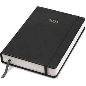 Wykeham's Executive 2025 Daily Journal Planner – Customization Available (Royal Blue, 8.5"×5.5")