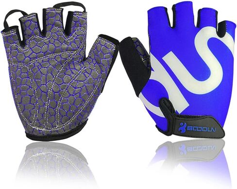 BOODUN Men Women Cycling Gloves with Shock-absorbing Gel Pad Breathable Half Finger Mountain Bicycle Bike Road Racing Gloves in Saudi Arabia