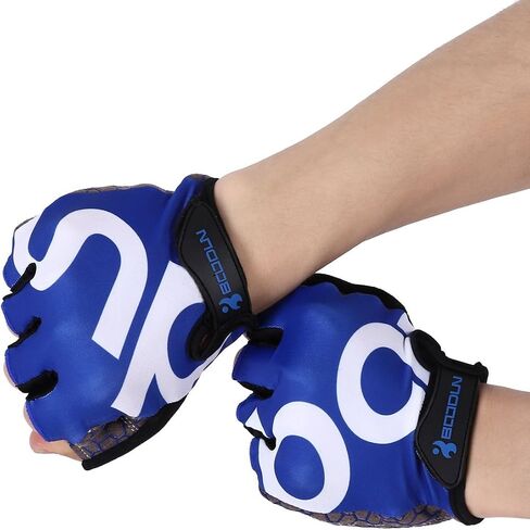 BOODUN Men Women Cycling Gloves with Shock-absorbing Gel Pad Breathable Half Finger Mountain Bicycle Bike Road Racing Gloves in Saudi Arabia