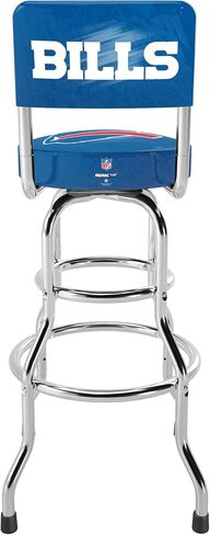 ARCADE1UP NFL Blitz High Back Stool with Adjustable Height and Swiveling Padded Seat (Buffalo Bills) in Saudi Arabia