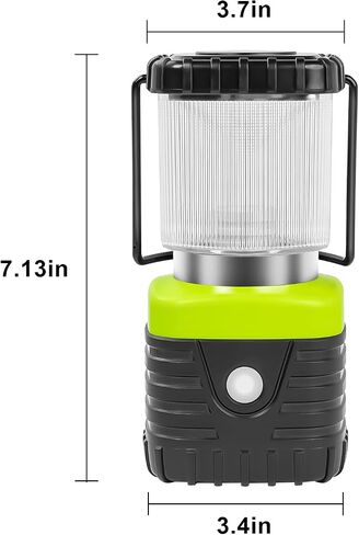 Jarxin 3Packs LED Camping Lantern Rechargeable 1000LM, 4500mAh Power Bank, IP44 Waterproof Lantern Flashlight for Hurricane Emergency, Hiking in Saudi Arabia