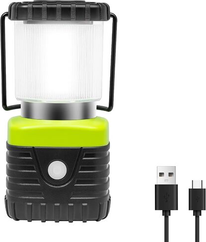 Jarxin 3Packs LED Camping Lantern Rechargeable 1000LM, 4500mAh Power Bank, IP44 Waterproof Lantern Flashlight for Hurricane Emergency, Hiking in Saudi Arabia