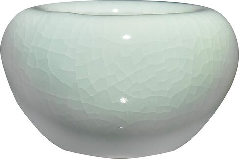 وعاء ماء من الخزف الفخاري من سيلادون/قطارة ماء يابانية/صينية سومي/بئر حبر/غسالة فرشاة سومي للرسم والخط in Kuwait