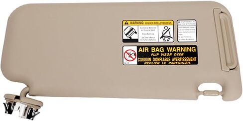 حاجب الشمس الرمادي من HIMIKI مع فتحة سقف وجانب الركاب الأيمن الخفيف متوافق مع 2006 2007 2008 2009 2010 2011 2012 2013 Toyota RAV4 لاستبدال 74310-42451-B2 in Kuwait