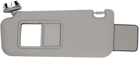 HIMIKI Gray Sun Visor Sunvisor with Sunroof and Light Right Passenger Side Compatible with 2006 2007 2008 2009 2010 2011 2012 2013 Toyota RAV4 Replacement for 74310-42451-B2 in Saudi Arabia