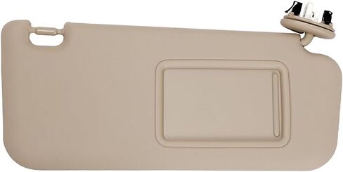 HIMIKI Gray Sun Visor Sunvisor with Sunroof and Light Right Passenger Side Compatible with 2006 2007 2008 2009 2010 2011 2012 2013 Toyota RAV4 Replacement for 74310-42451-B2 in Saudi Arabia