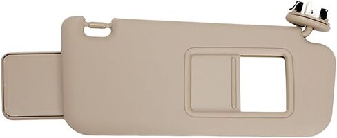HIMIKI Gray Sun Visor Sunvisor with Sunroof and Light Right Passenger Side Compatible with 2006 2007 2008 2009 2010 2011 2012 2013 Toyota RAV4 Replacement for 74310-42451-B2 in Saudi Arabia