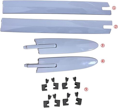 Convertible Roof Top Hinge Cover Convertible Roof Molding Top Hinge Cover Left Right 2007-2019 for BMW M3 M4 328i 335i 428i 430i 435i 440i Replacement Number# 54377184038,54377184048,54377184037 in Saudi Arabia