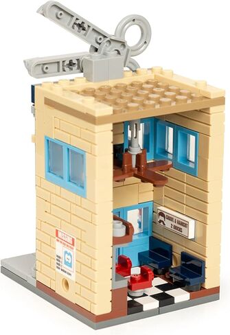 Brick Loot Barber Barbershop Building Brick Set. 196 Pieces 100% Compatible, fits Lego and Other Major Brick Brands in Kuwait