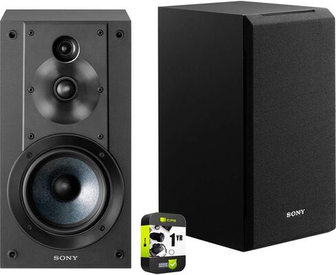 مجموعة مكبرات صوت استريو على رف الكتب SS-CS5 3-Way 3-Driver Bass Reflex مع حزمة حماية محسنة CPS لمدة عام واحد in Kuwait