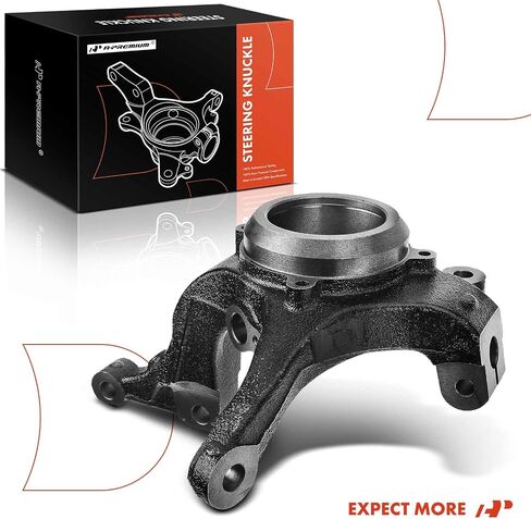 A-Premium Front Suspension Steering Knuckle Compatible with Kia Soul 2014-2017, Soul EV 2015-2019, Right Passenger Side, Replace # 51716-B2050 in Saudi Arabia