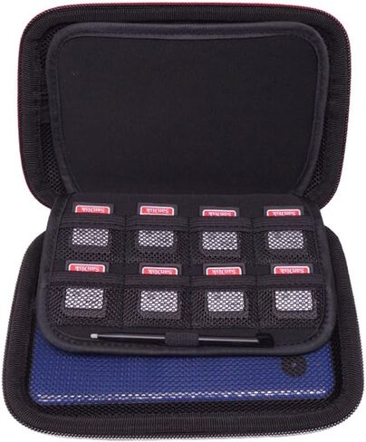 حقيبة حمل VSEER لجهاز Nintendo 3DS XL / New 2DS XL، حافظة سفر واقية صلبة لجهاز Nintendo 3DS/3DS XL/New 3DS/New 3DS XL- (أزرق) in Kuwait