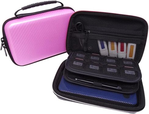 حقيبة حمل VSEER لجهاز Nintendo 3DS XL / New 2DS XL، حافظة سفر واقية صلبة لجهاز Nintendo 3DS/3DS XL/New 3DS/New 3DS XL- (أزرق) in Kuwait