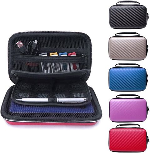 حقيبة حمل VSEER لجهاز Nintendo 3DS XL / New 2DS XL، حافظة سفر واقية صلبة لجهاز Nintendo 3DS/3DS XL/New 3DS/New 3DS XL- (أزرق) in Kuwait