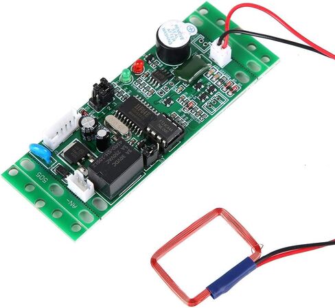 وحدة قارئ RFID، وحدة التحكم في الوصول إلى لوحة التحكم المدمجة 9-12 فولت 125 كيلو هرتز in Saudi Arabia